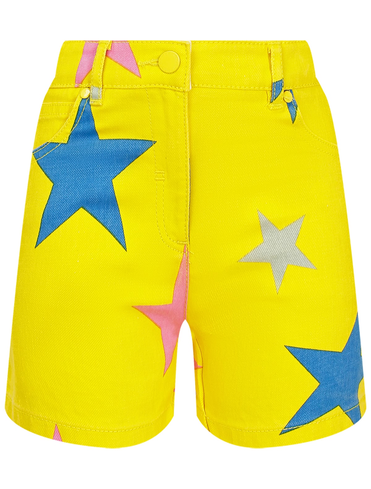 Жёлтые шорты со звёздами