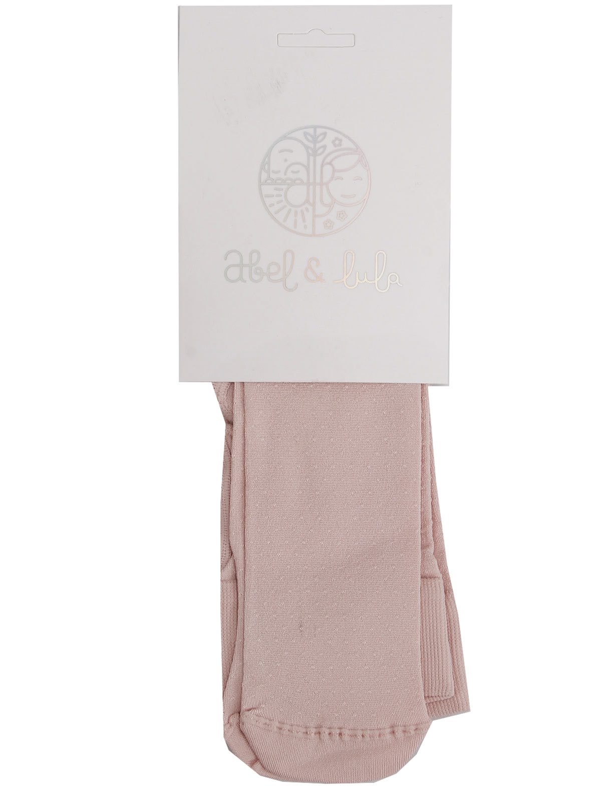 Светло-розовые колготки