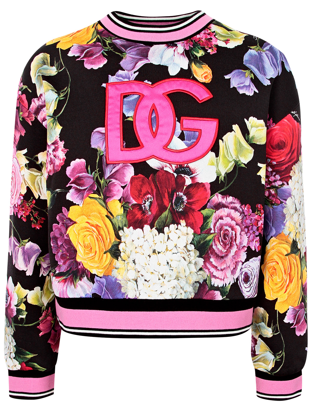 Свитшот Dolce & Gabbana футболка с цветочным принтом dolce