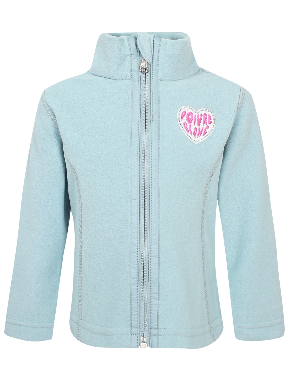 Голубая толстовка с сердечком