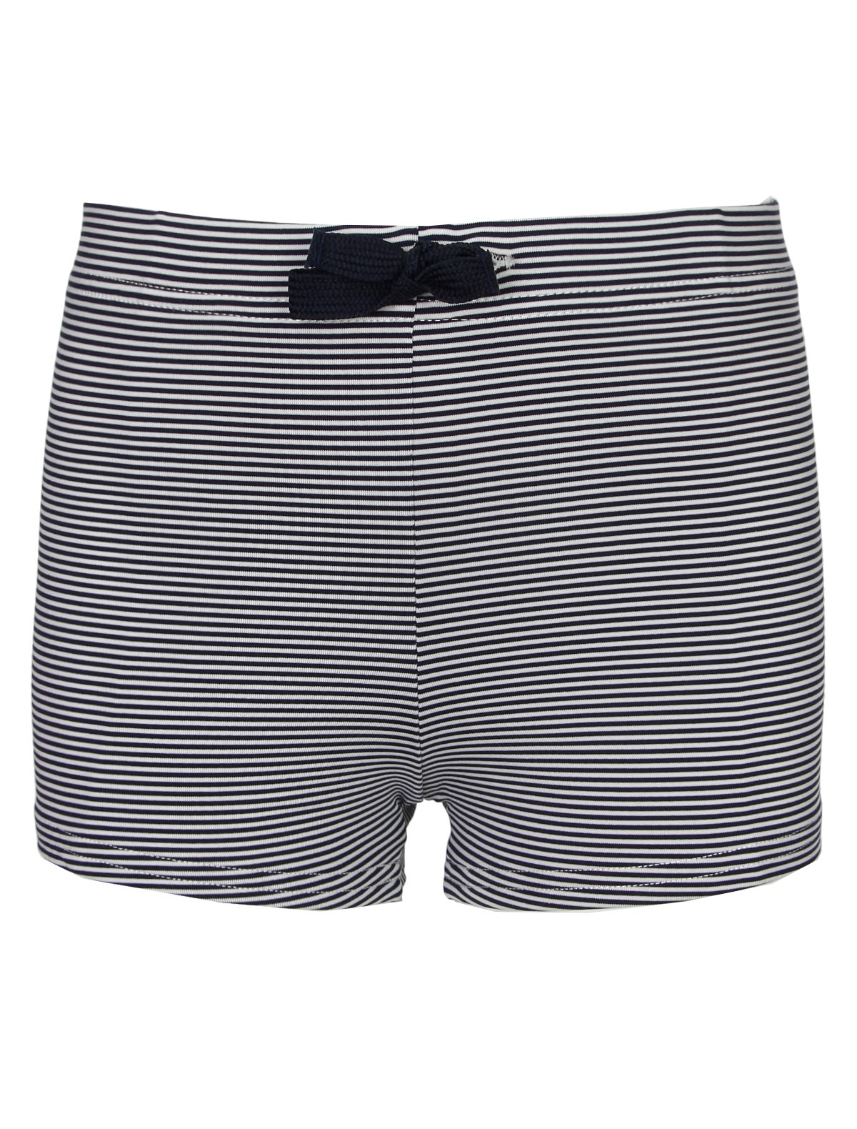 Синие плавки в полоску