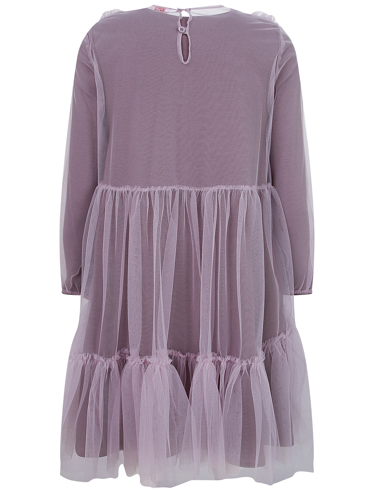 Платье Il Gufo 2234180, цвет фиолетовый, размер 5 1054509087900 - фото 7