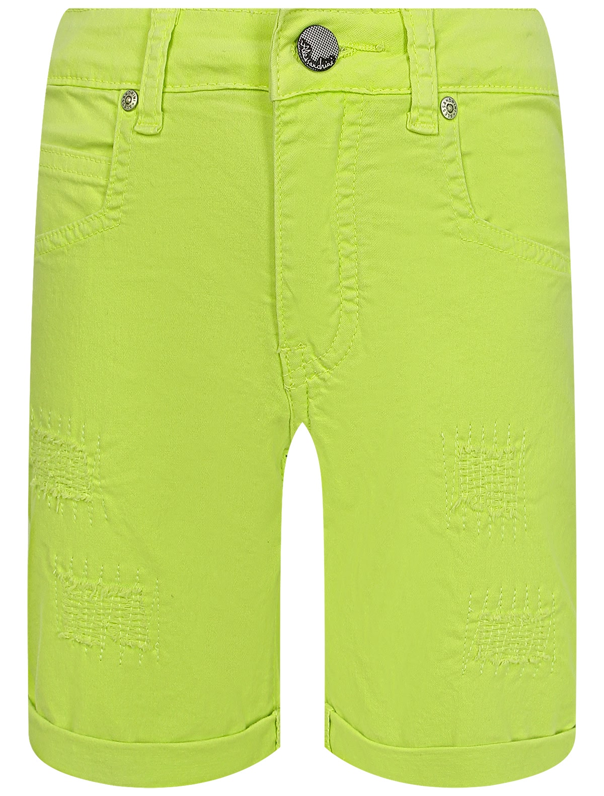 Шорты с имитацией заплаток