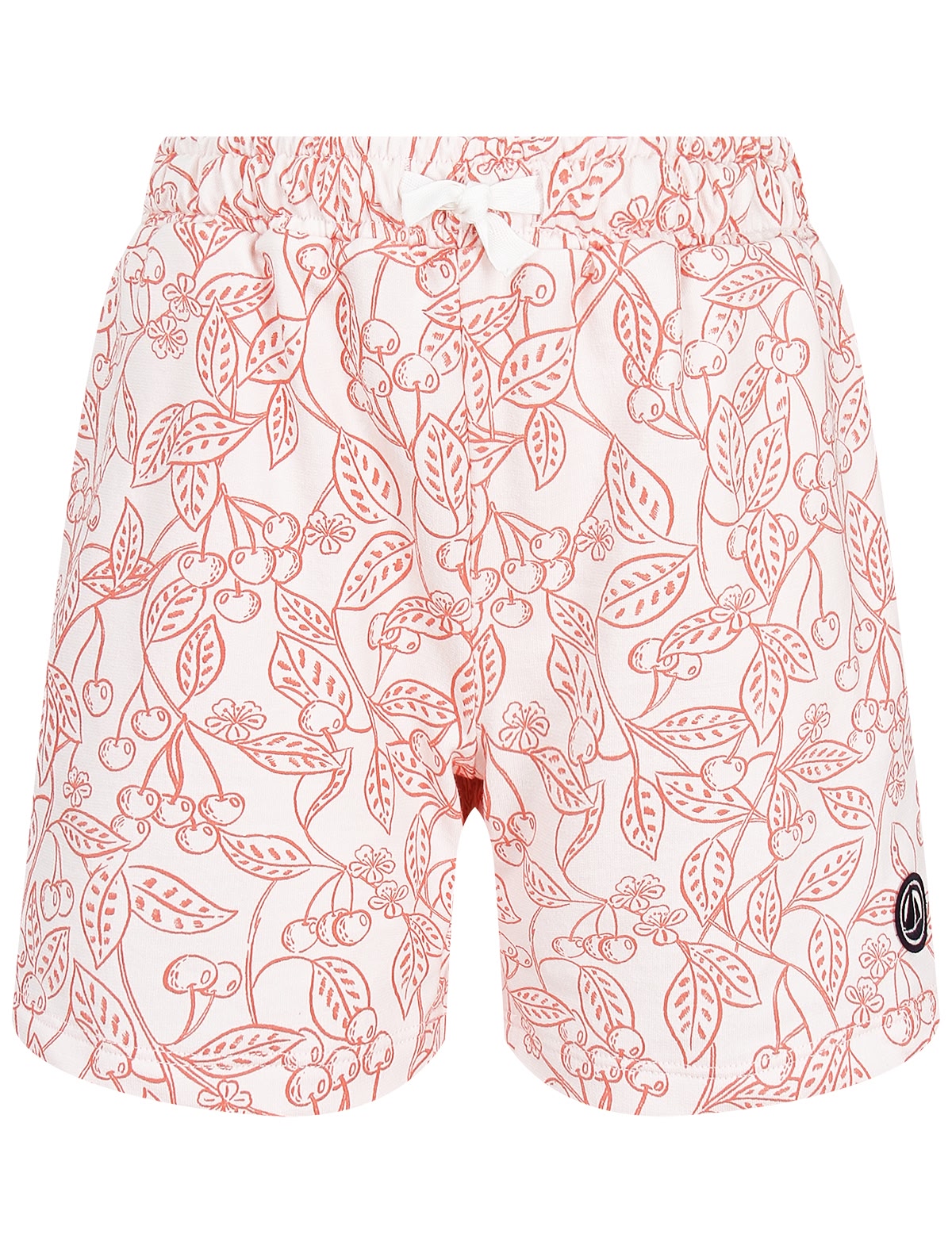 Шорты с растительным принтом