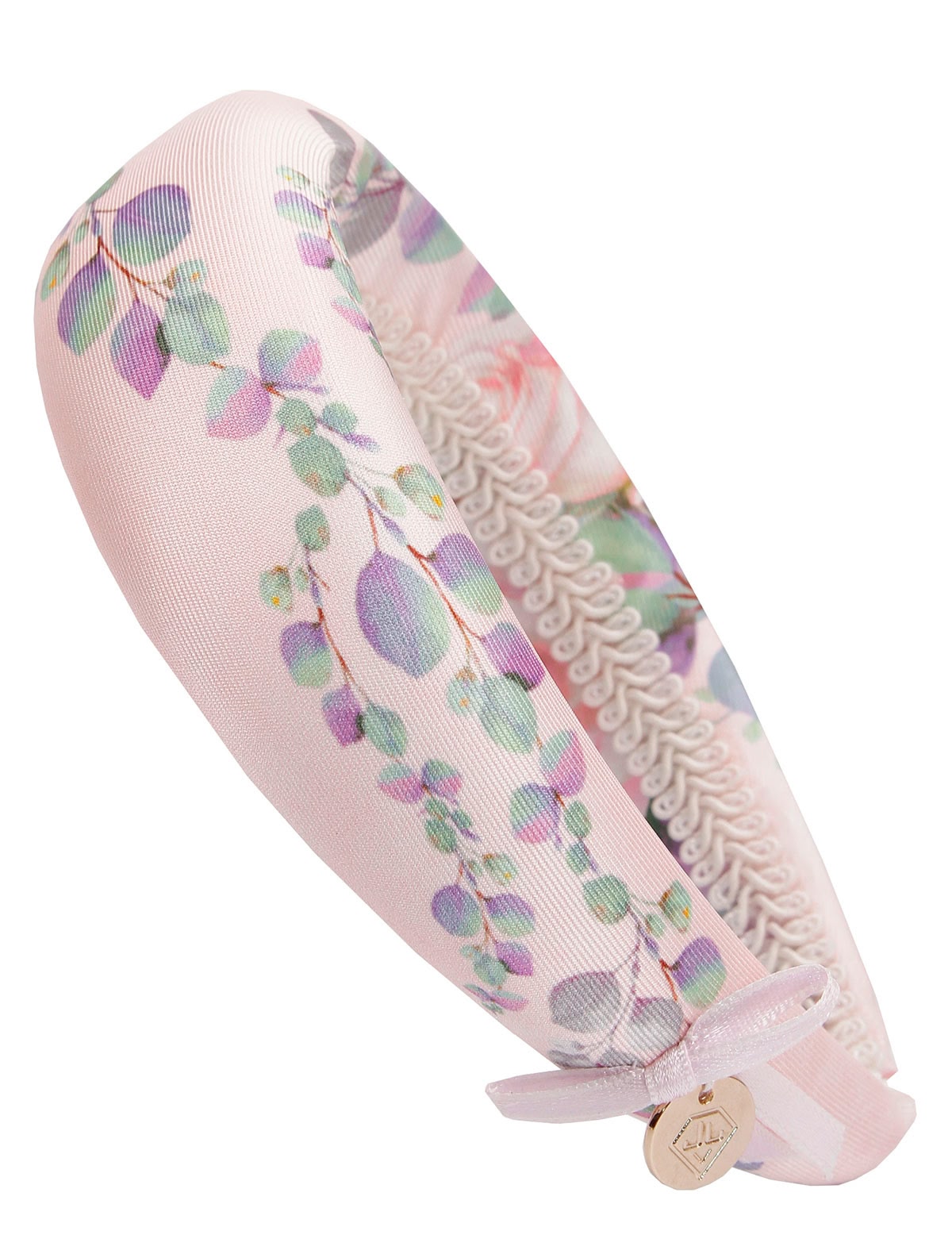 Ободок с акварельным принтом