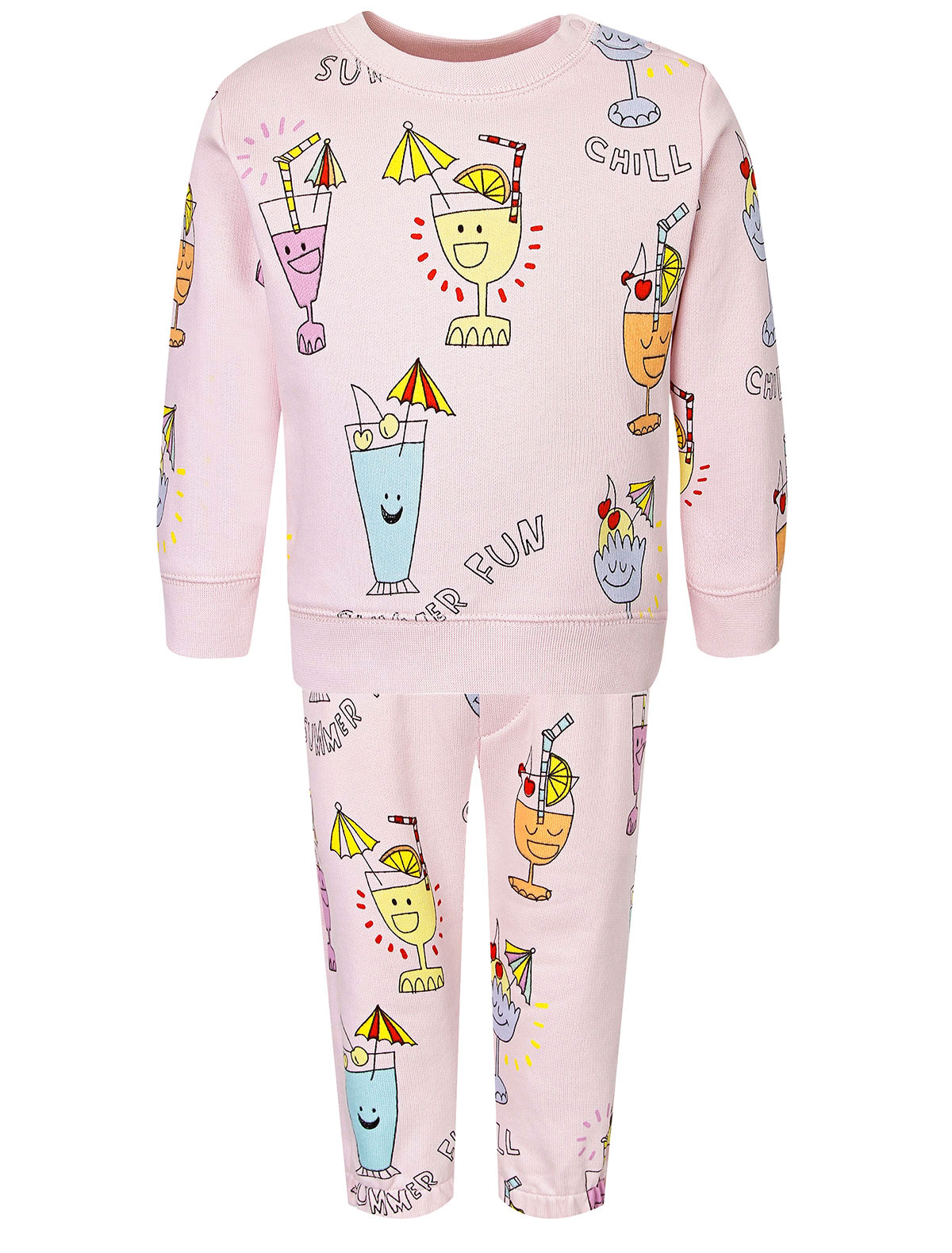 Спортивный костюм с принтом коктейли