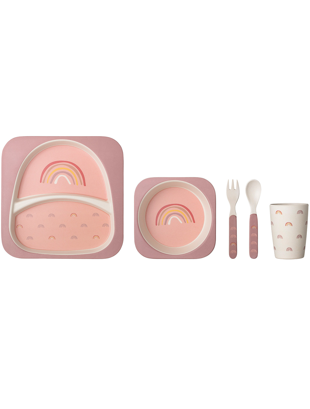 Набор посуды Bloomingville 2213962, цвет розовый