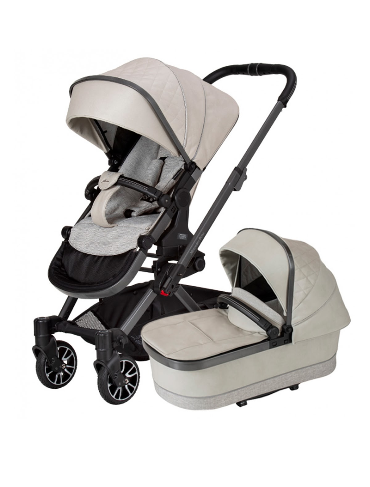 Детская коляска Hartan Mercedes Benz Avantgarde GTX с увеличенными колёсами