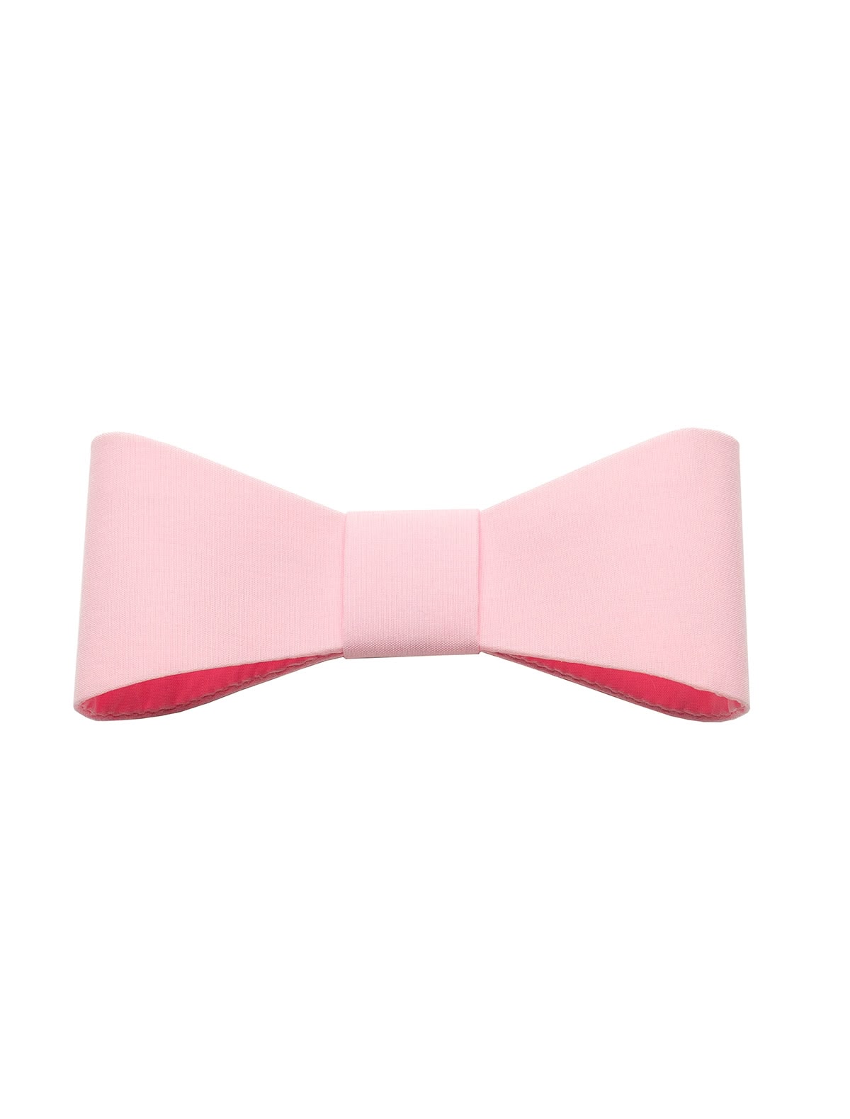 Нежно-розовая заколка-бант