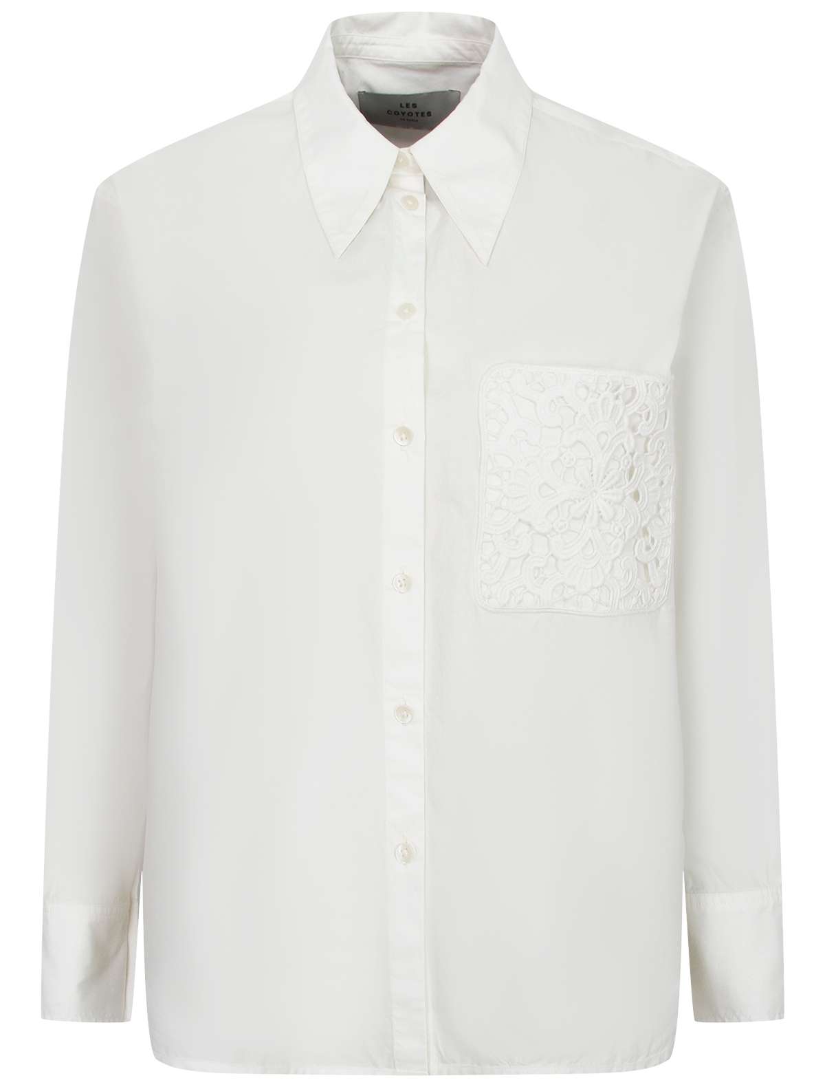 Рубашка LES COYOTES DE PARIS 2539202, цвет белый, размер 12 1014509370150 - фото 1