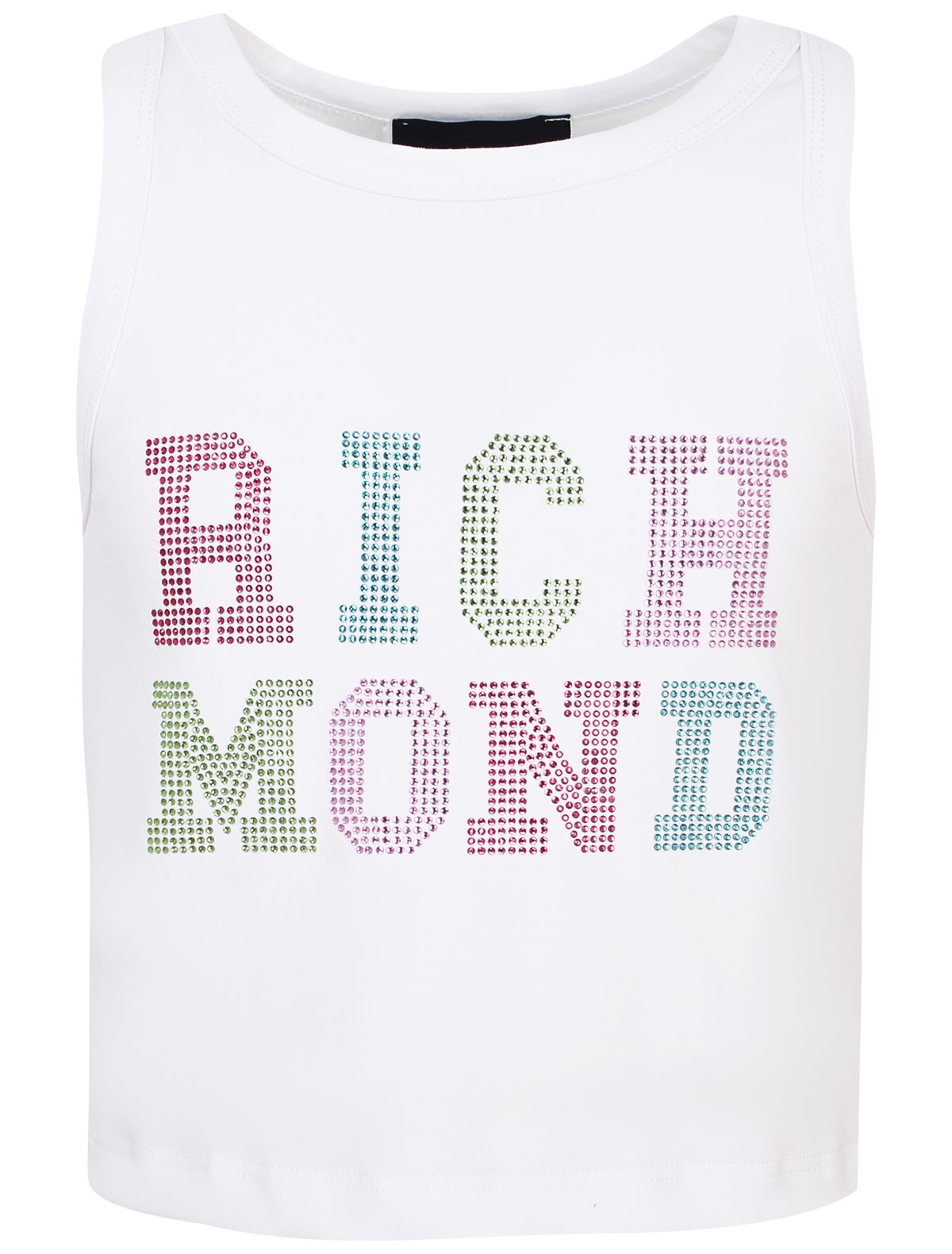 Топ с мерцающим логотипом