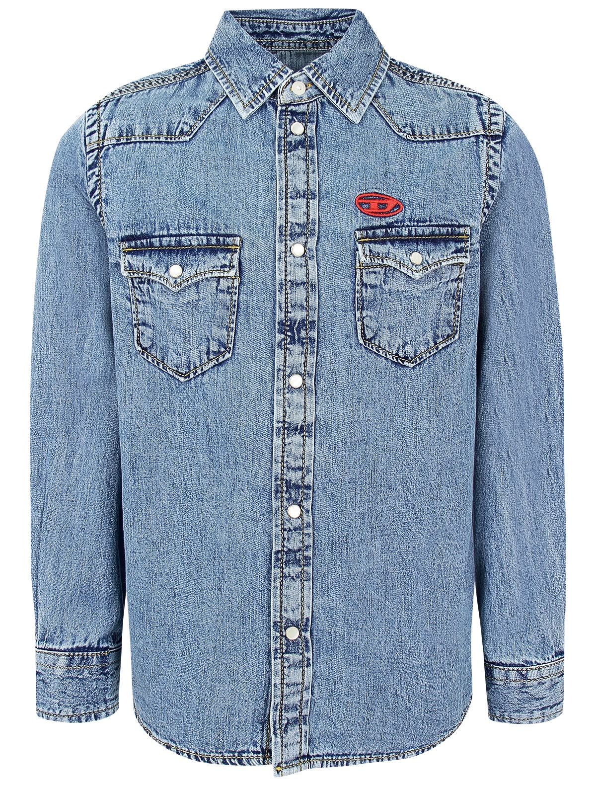 Джинсовая рубашка