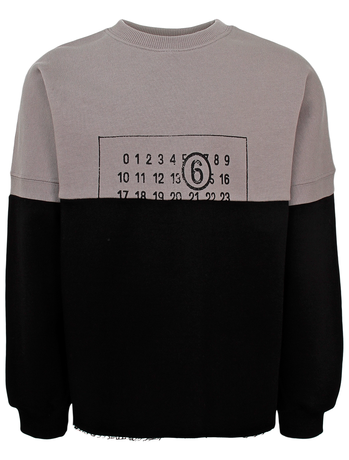 

Свитшот MM6 Maison Margiela, Черный, 2883101