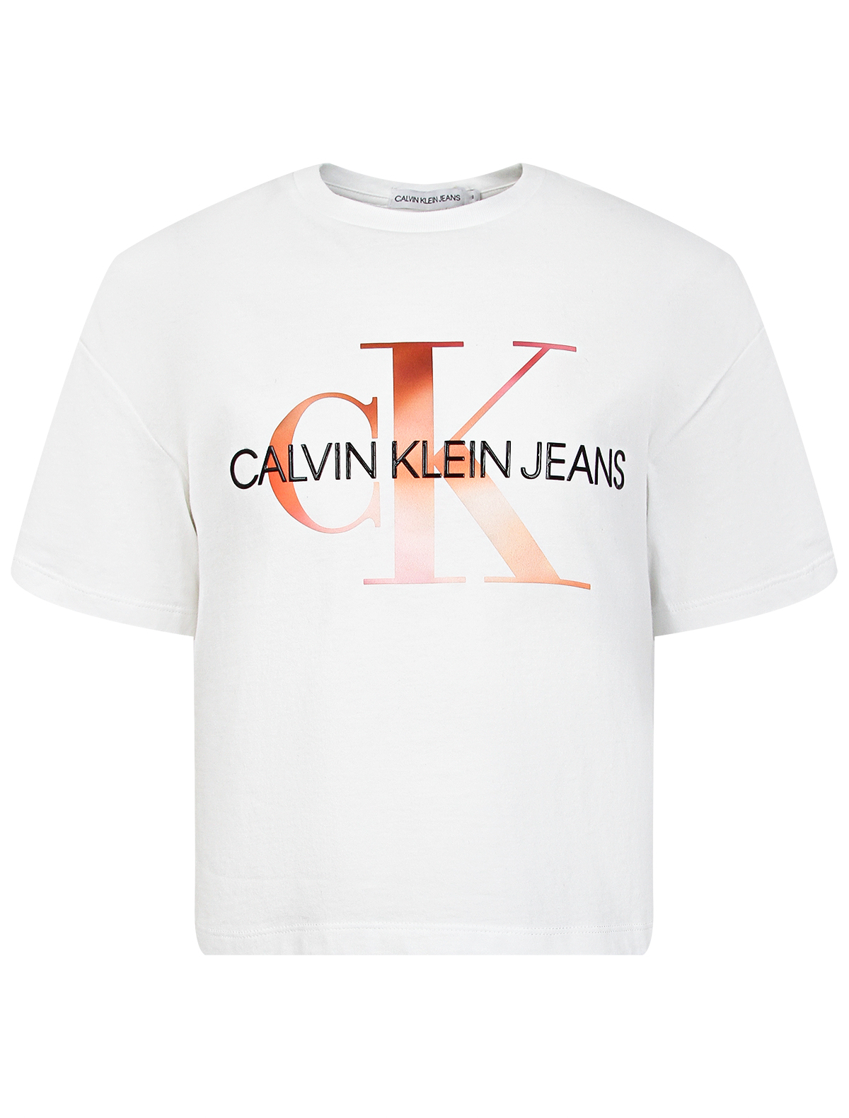 

Футболка CALVIN KLEIN JEANS, Белый, 2376626