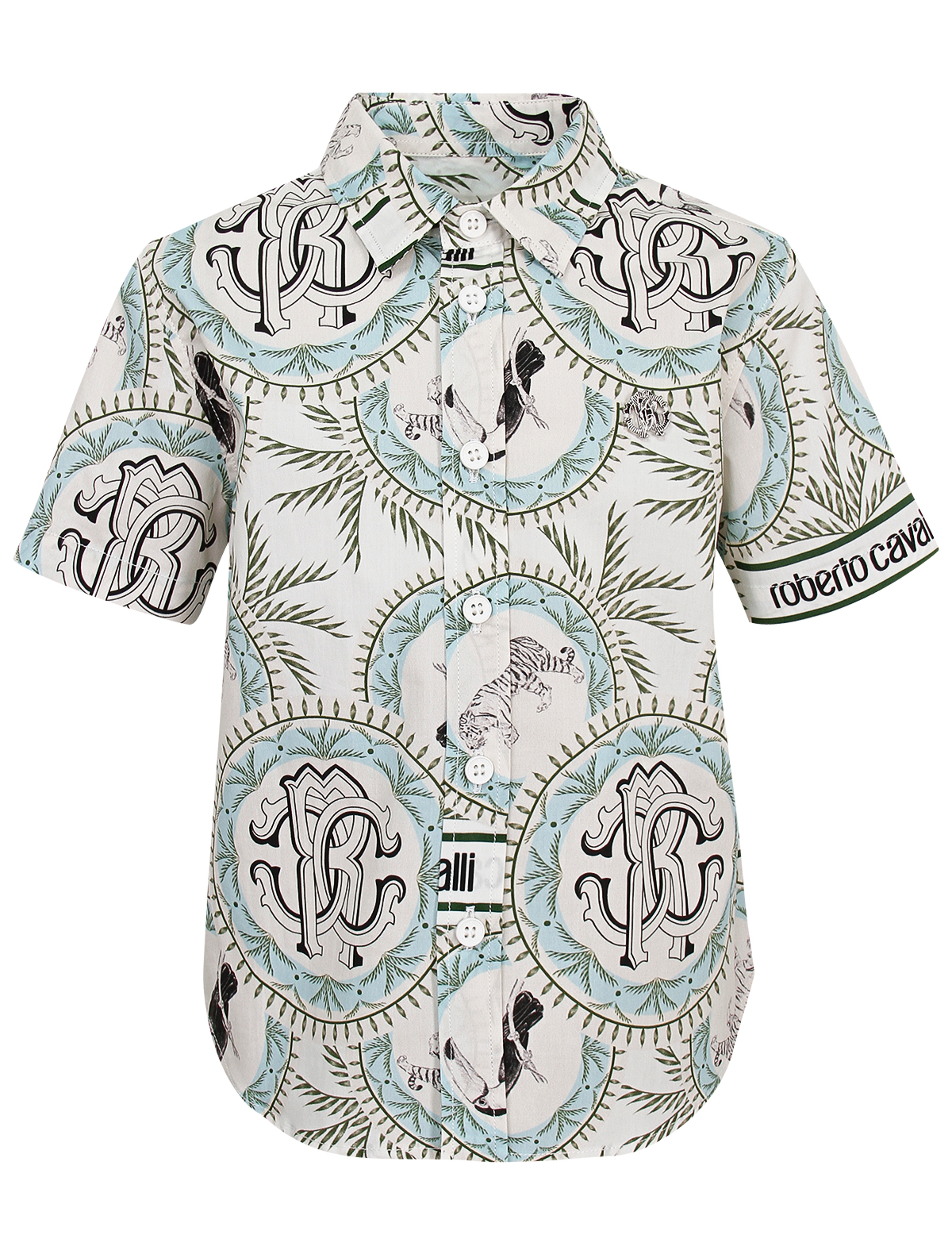 

Рубашка Roberto Cavalli, Голубой, 2769106