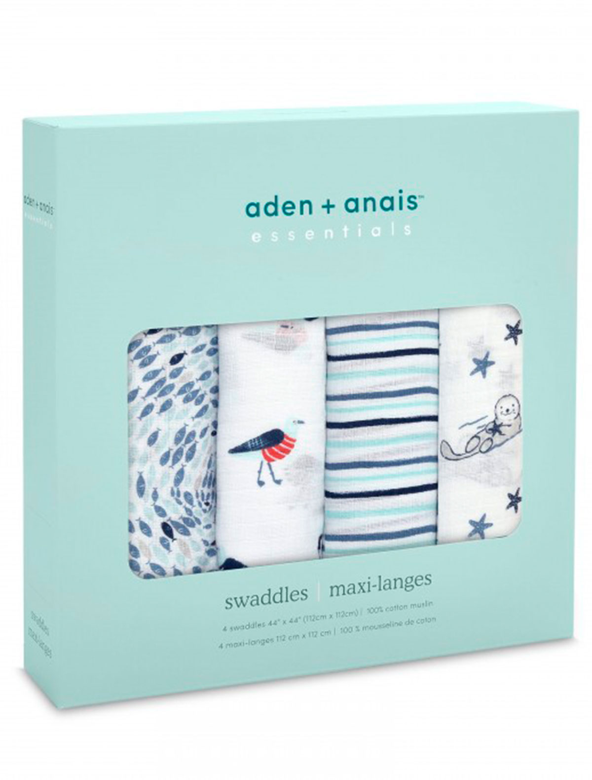 

Пеленка ADEN + ANAIS, Белый, 2235517