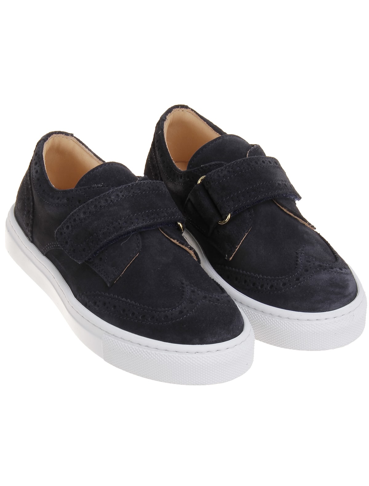 Замшевые броги