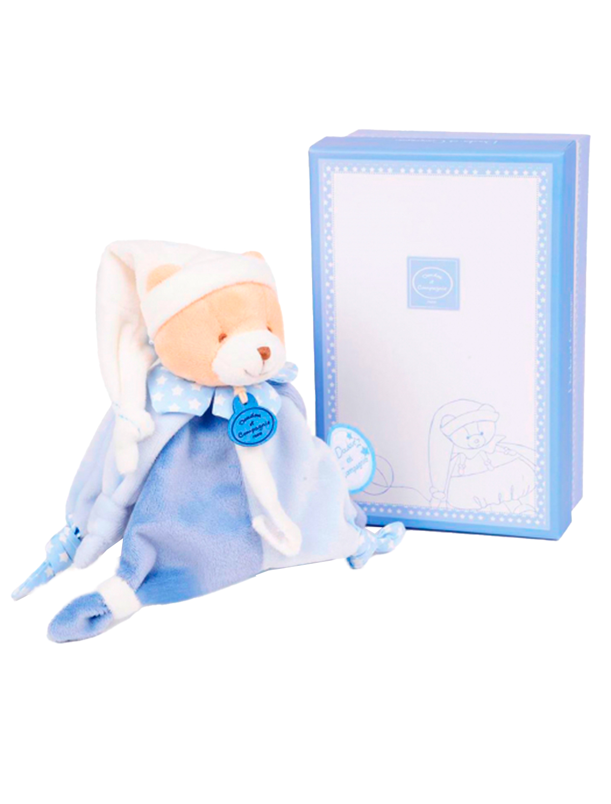 

Игрушка мягкая Dou Dou et Compagnie, Голубой, 2563504