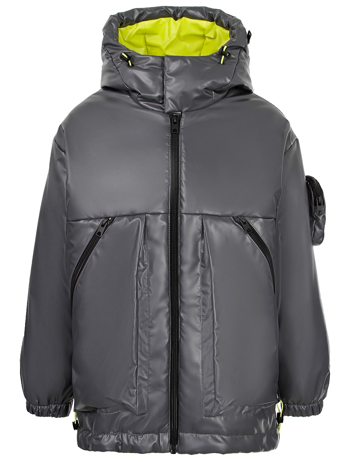 Куртка цвета графит