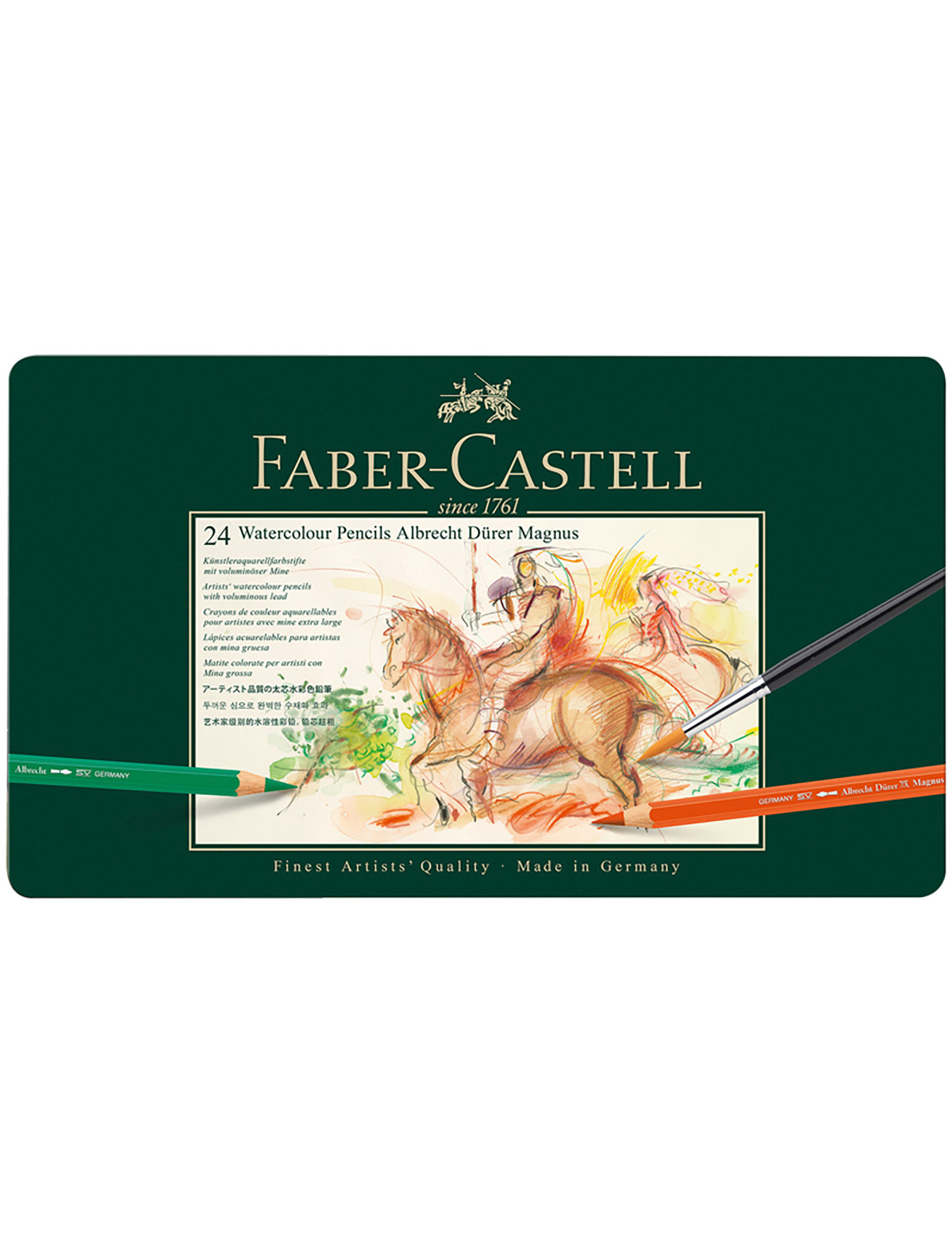 Карандаш Faber-Castell карандаши акварельные художественные albrecht durer 120цв метал коробка faber castell