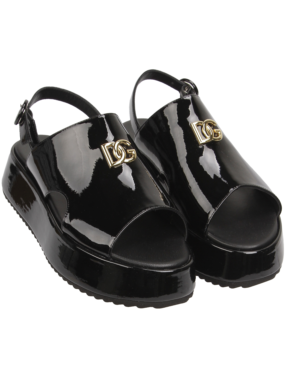 Босоножки Dolce & Gabbana 2660629, цвет черный, размер 38