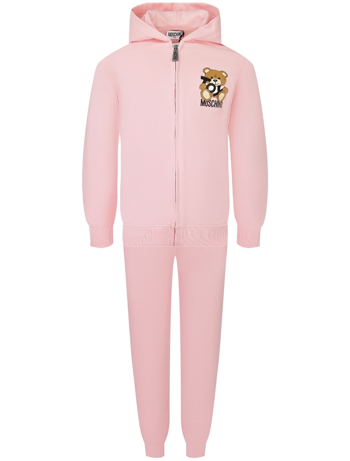 Пастельно-розовый спортивный костюм