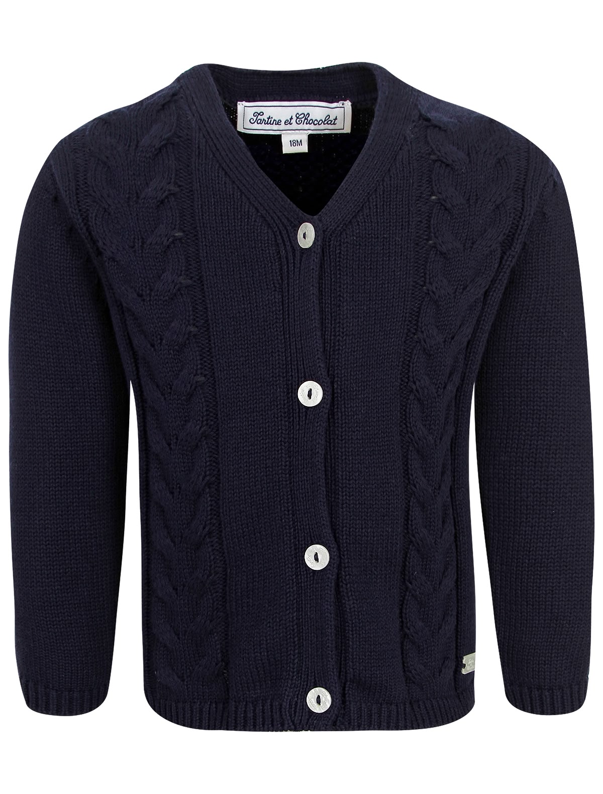 Кардиган с косицами