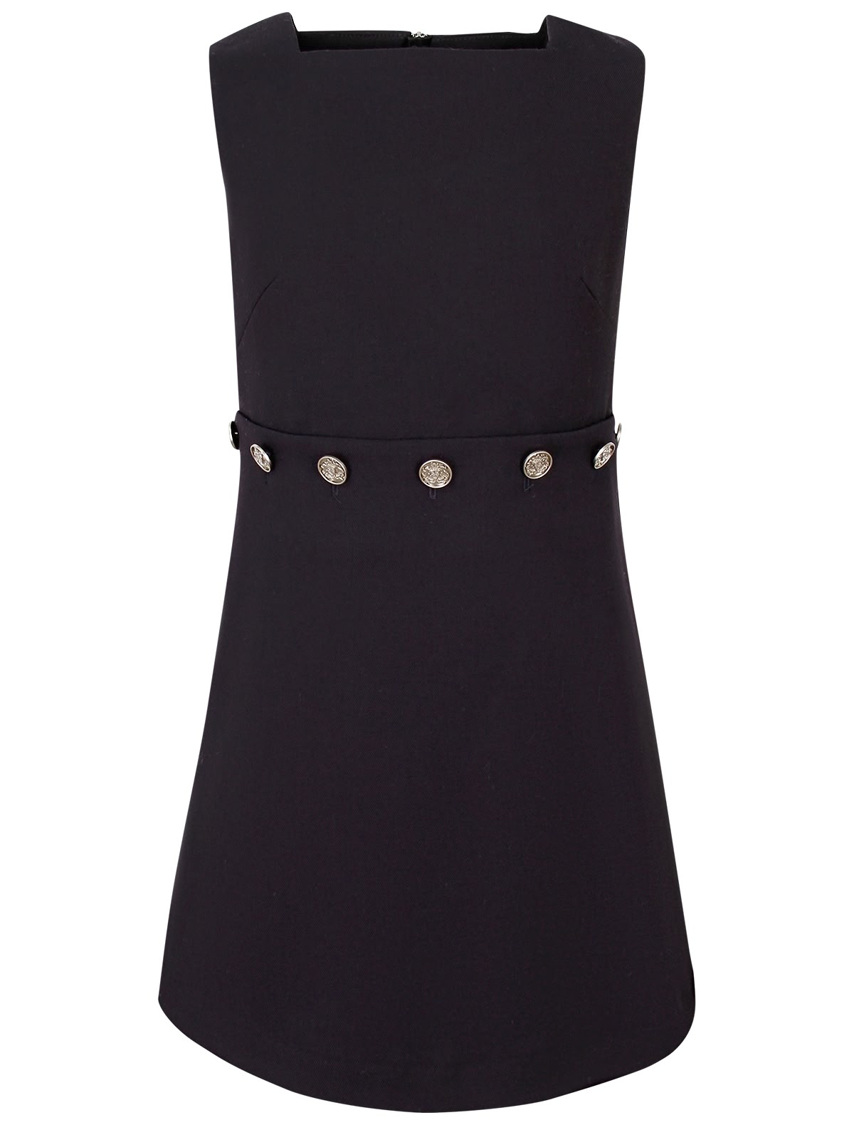 Сарафан с декоративными пуговицами