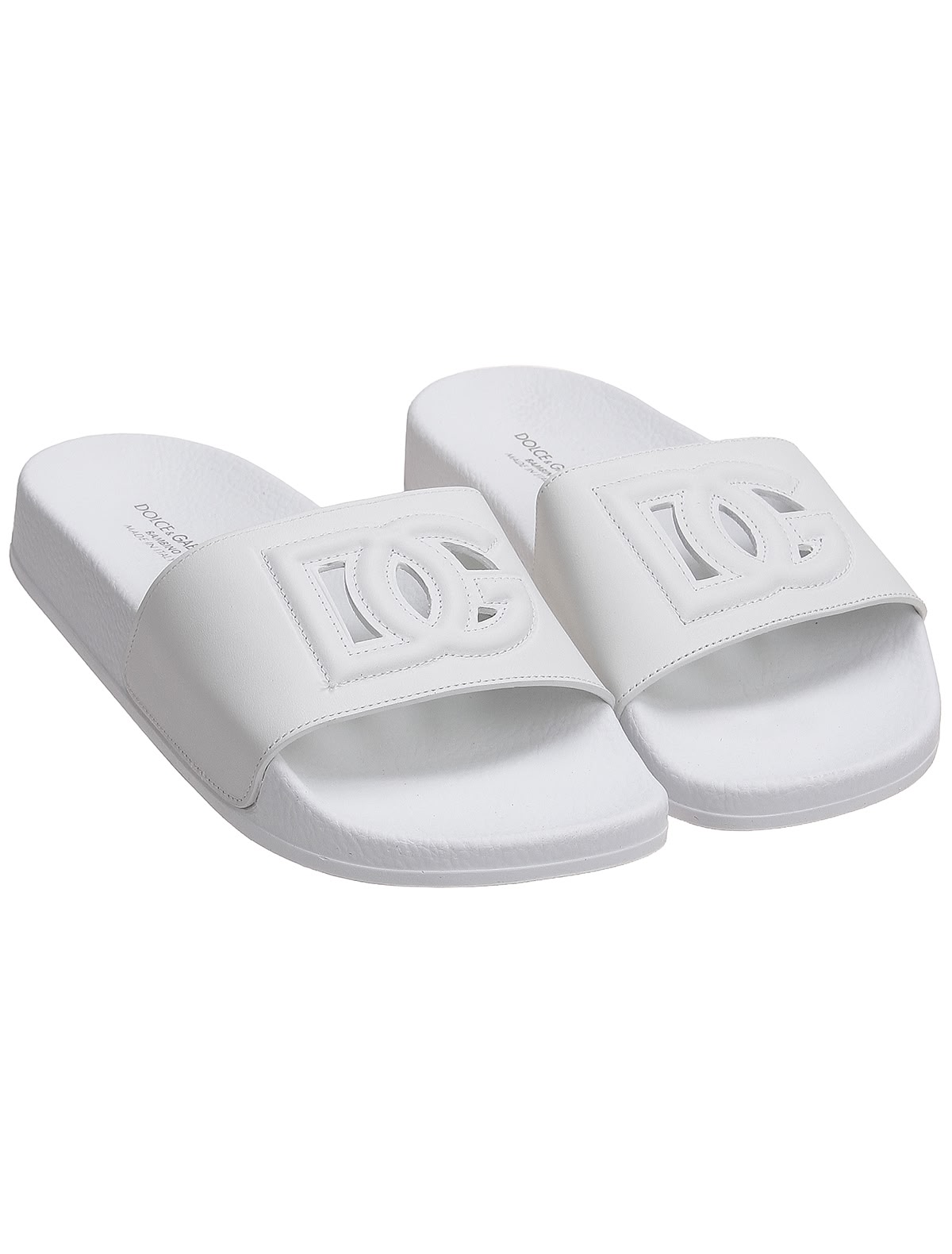 Пляжные шлепанцы из кожи