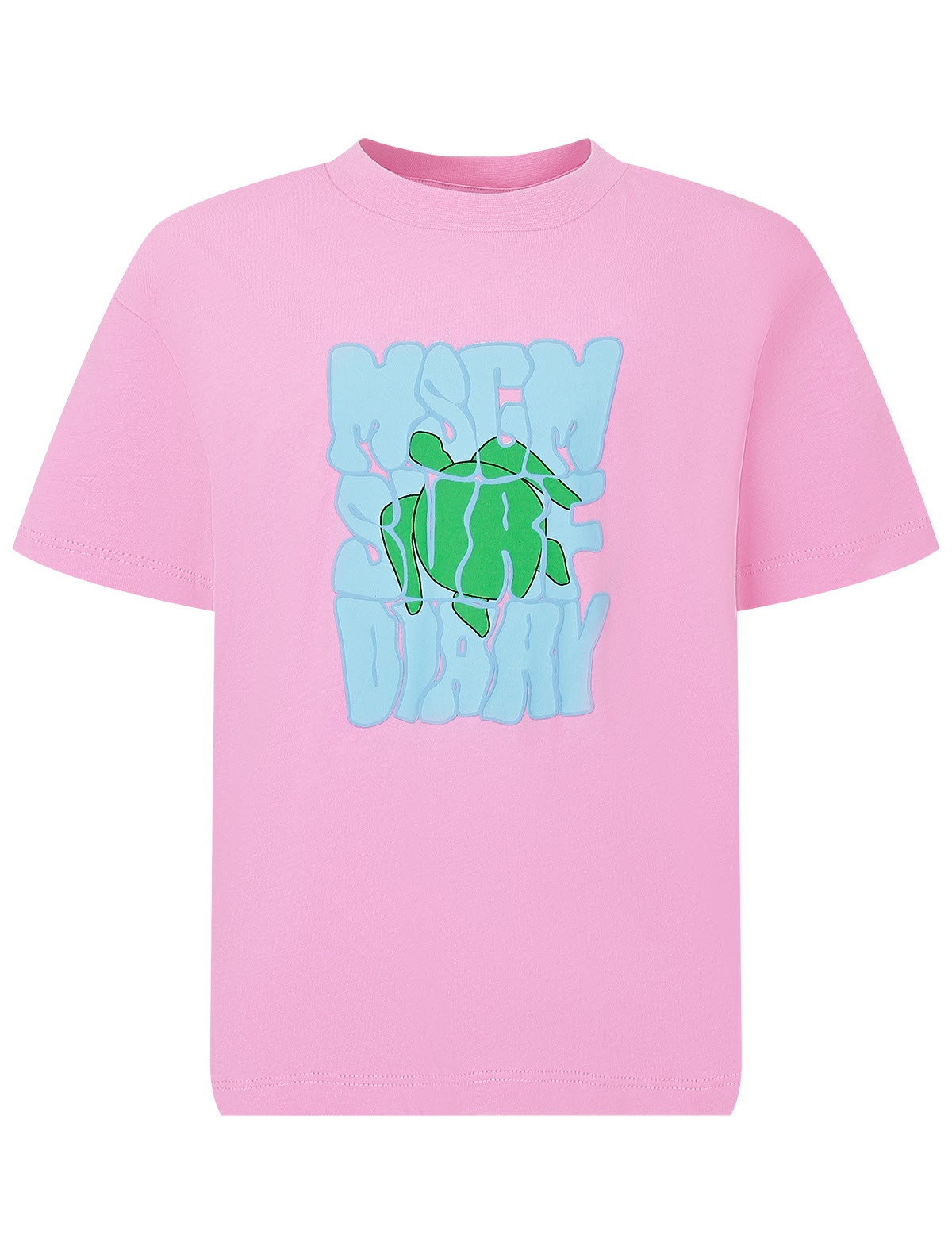 Футболка с логотипом и черепашкой