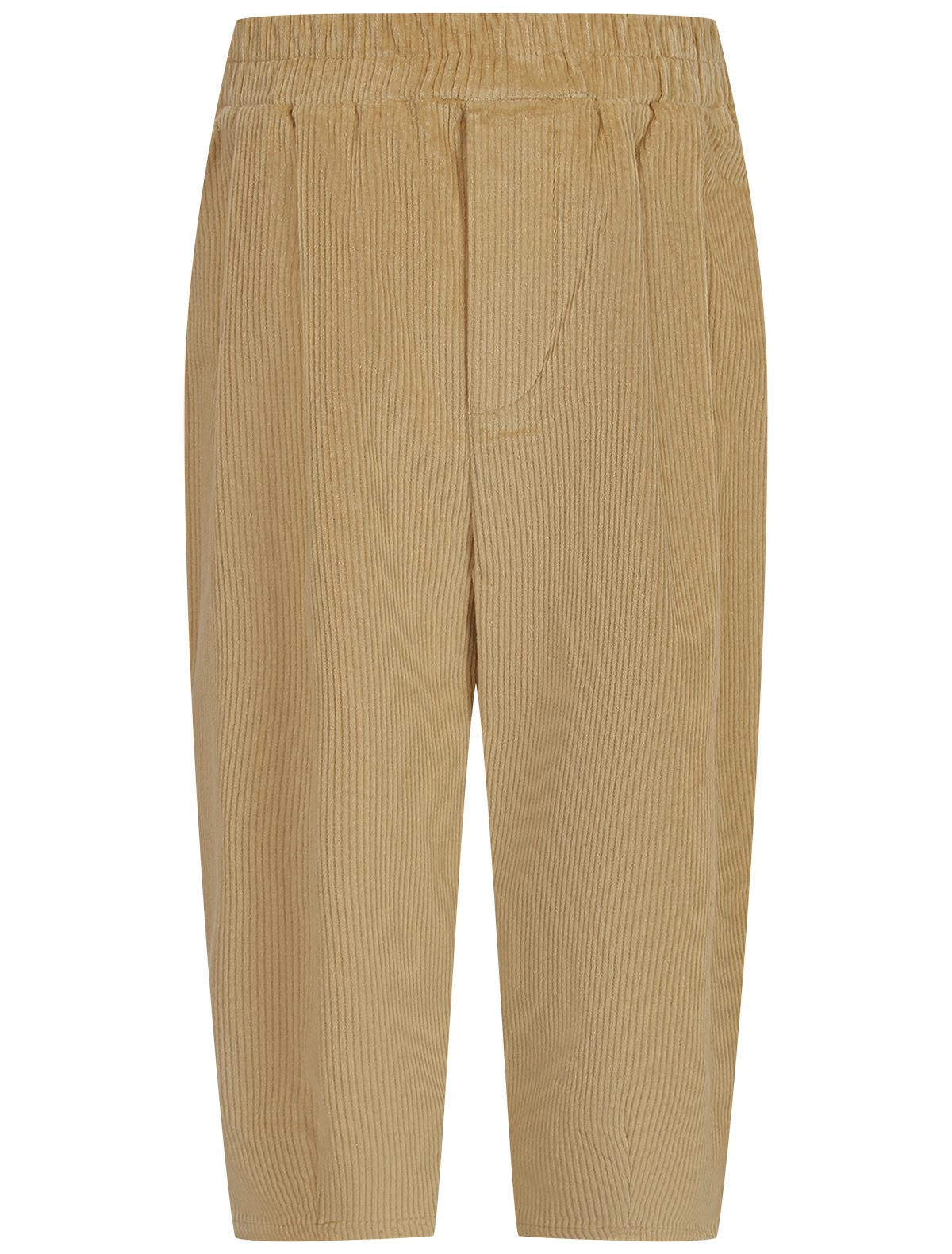Песочные вельветовые брюки