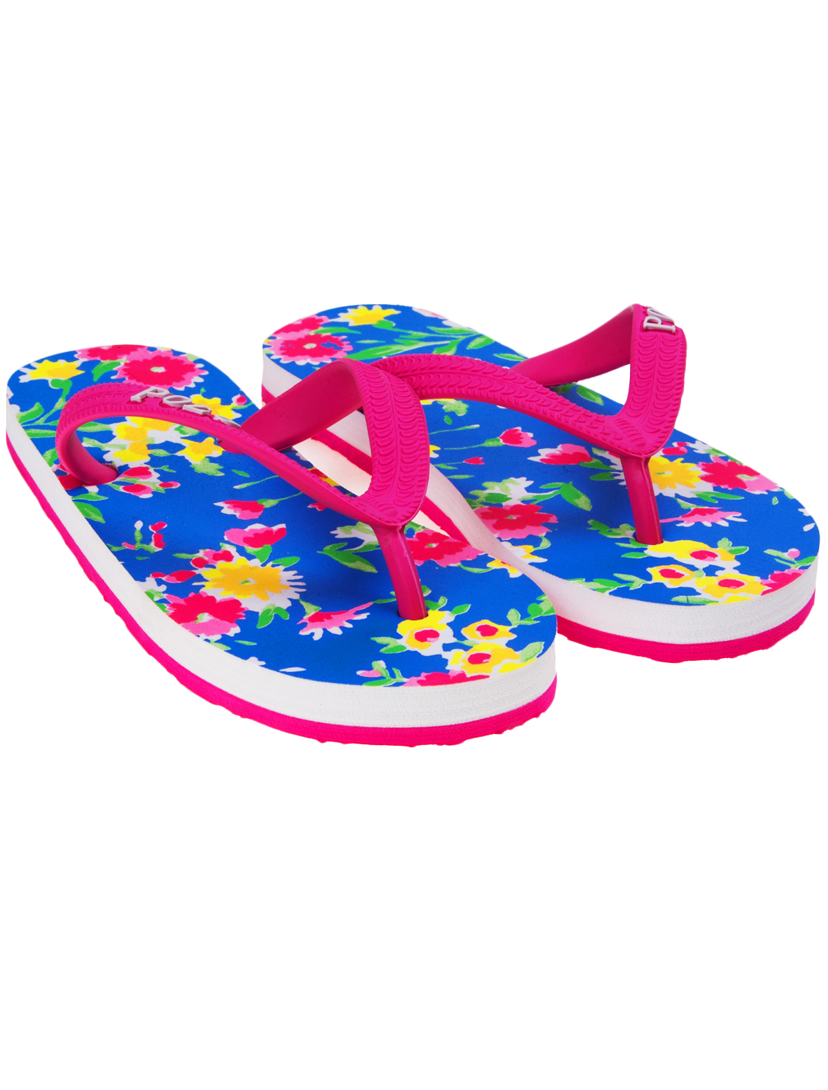 Шлепанцы пляжные Ralph Lauren разноцветного цвета