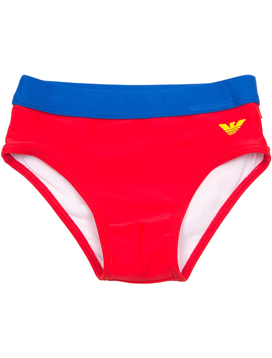 Плавки двухцветные с логотимпом