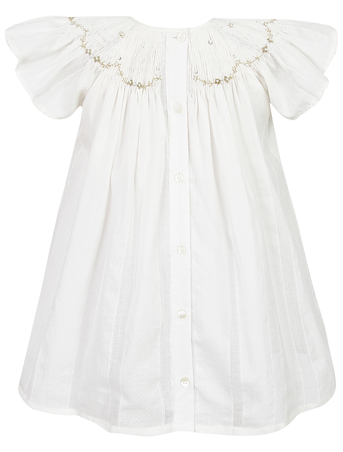 Платье Tartine et Chocolat 2669071, цвет белый, размер 9 1054609412572 - фото 5