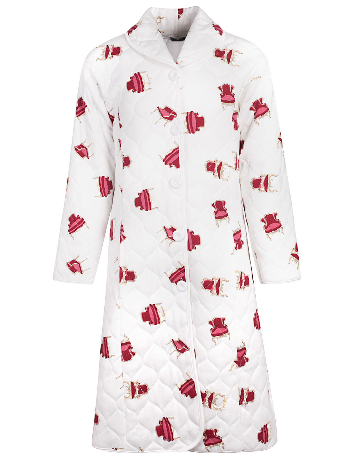 Халат с принтом кресло