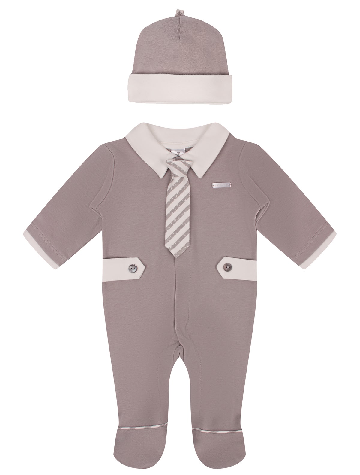 Комплект из комбинезона и шапочки