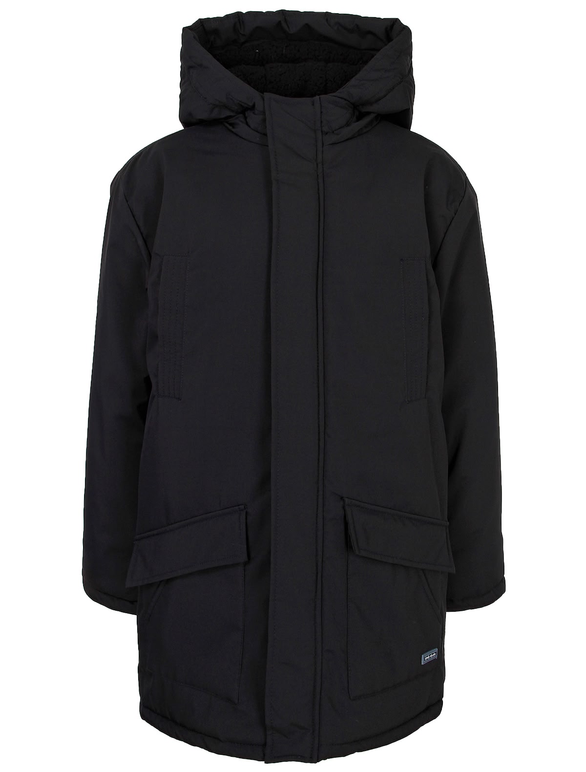 Темно-синяя парка