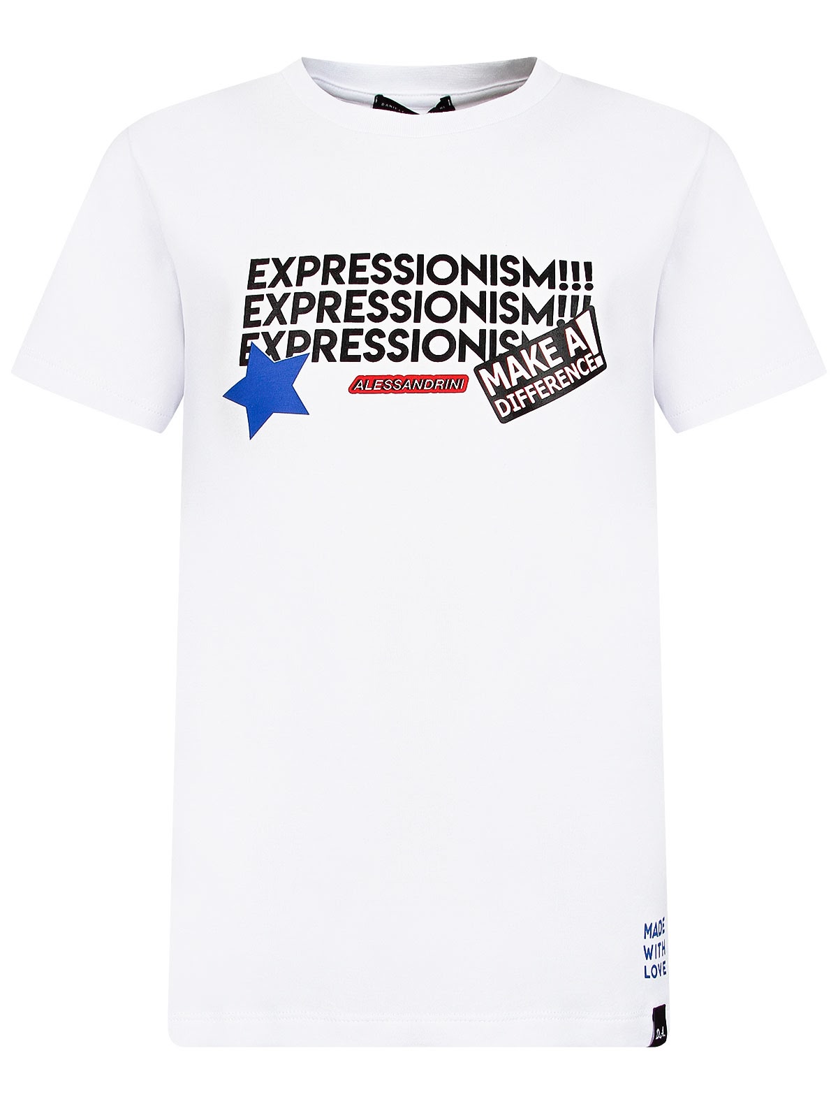 Футболка с текстовым принтом