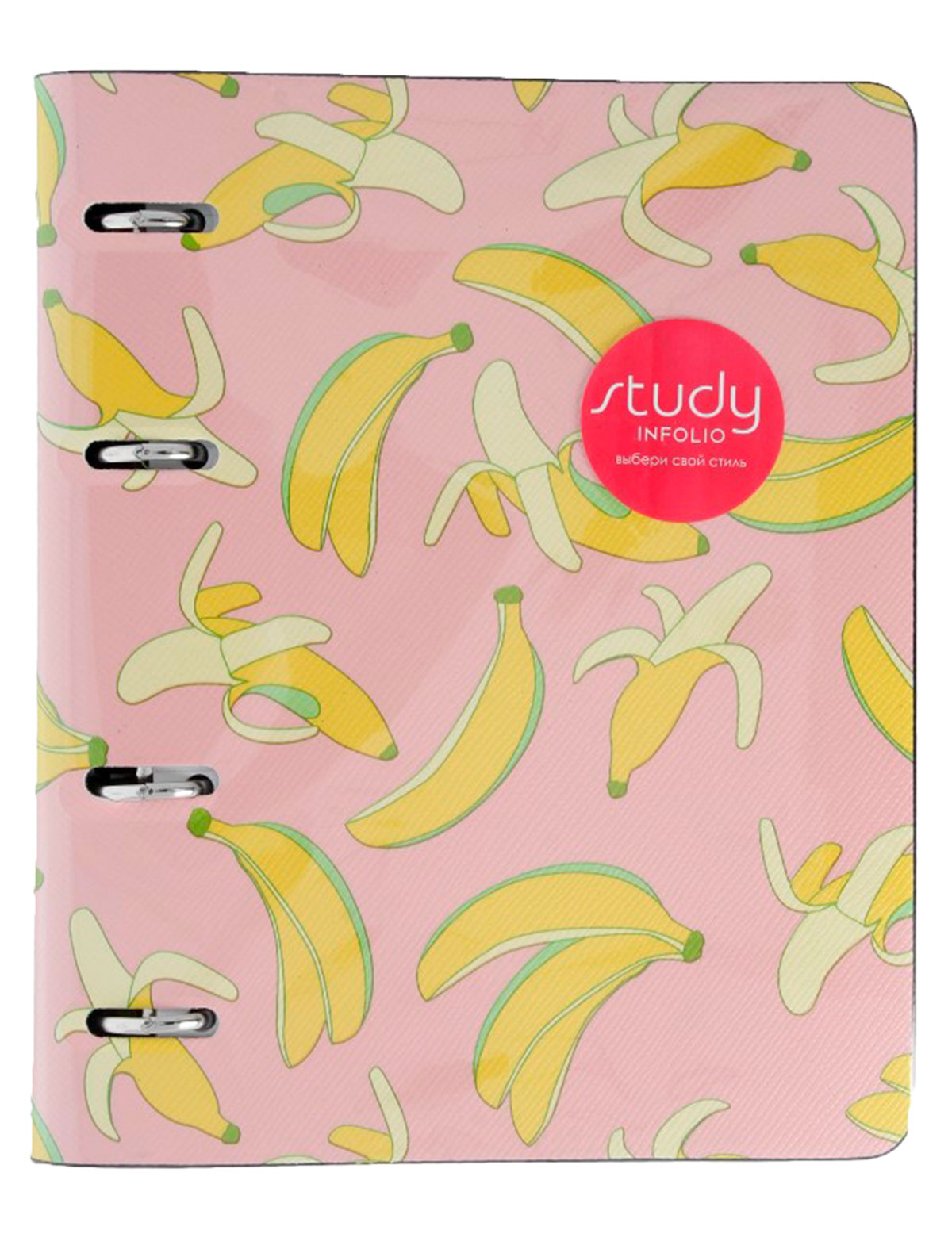 Тетрадь общая Бананы, 175х212 мм, 120 л., клетка