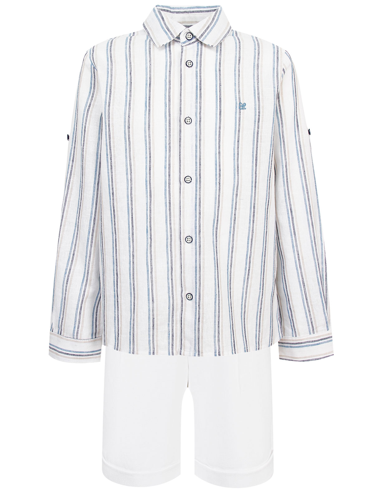 Комплект из рубашки и шорт