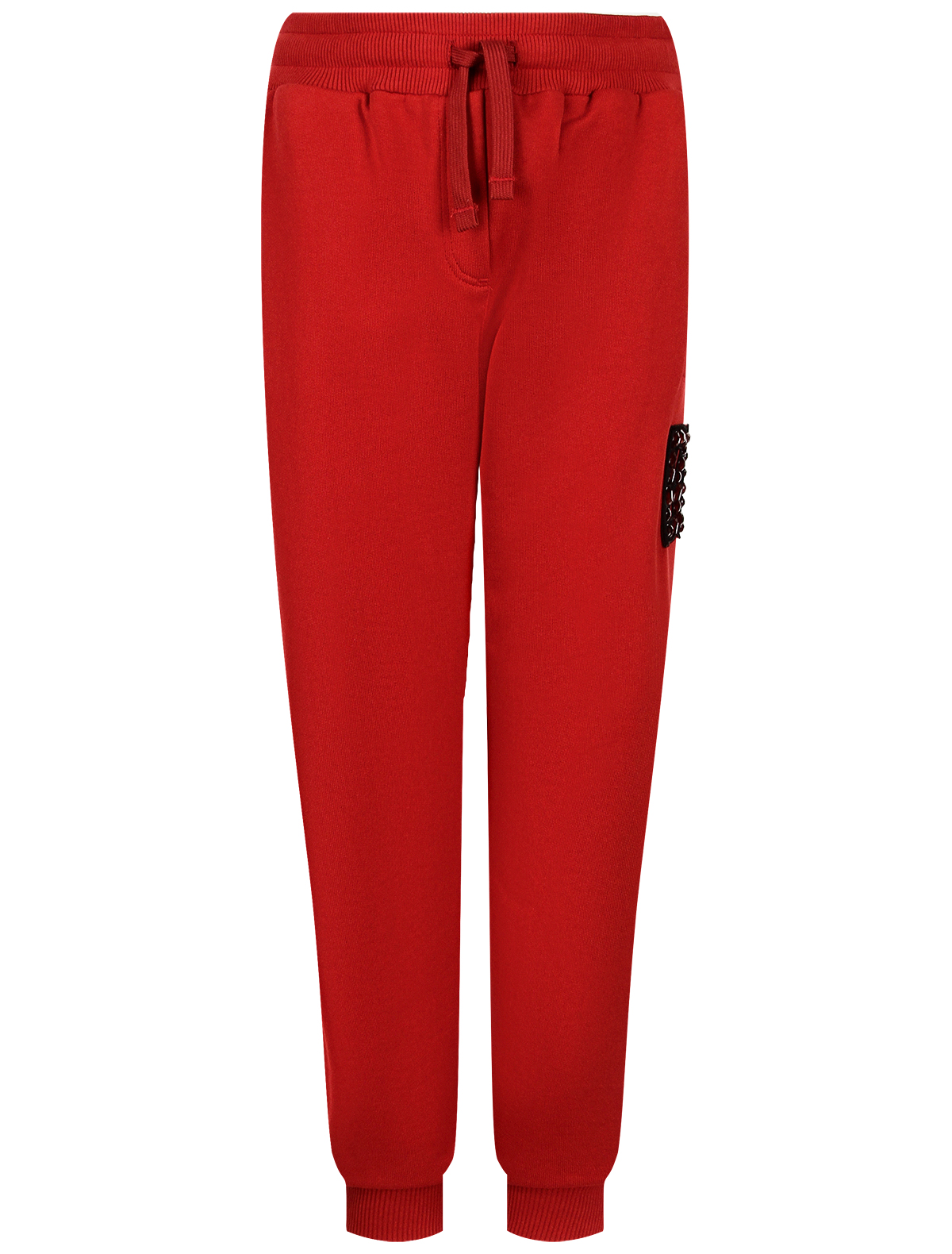 Брюки спортивные Dolce &amp; Gabbana красного цвета
