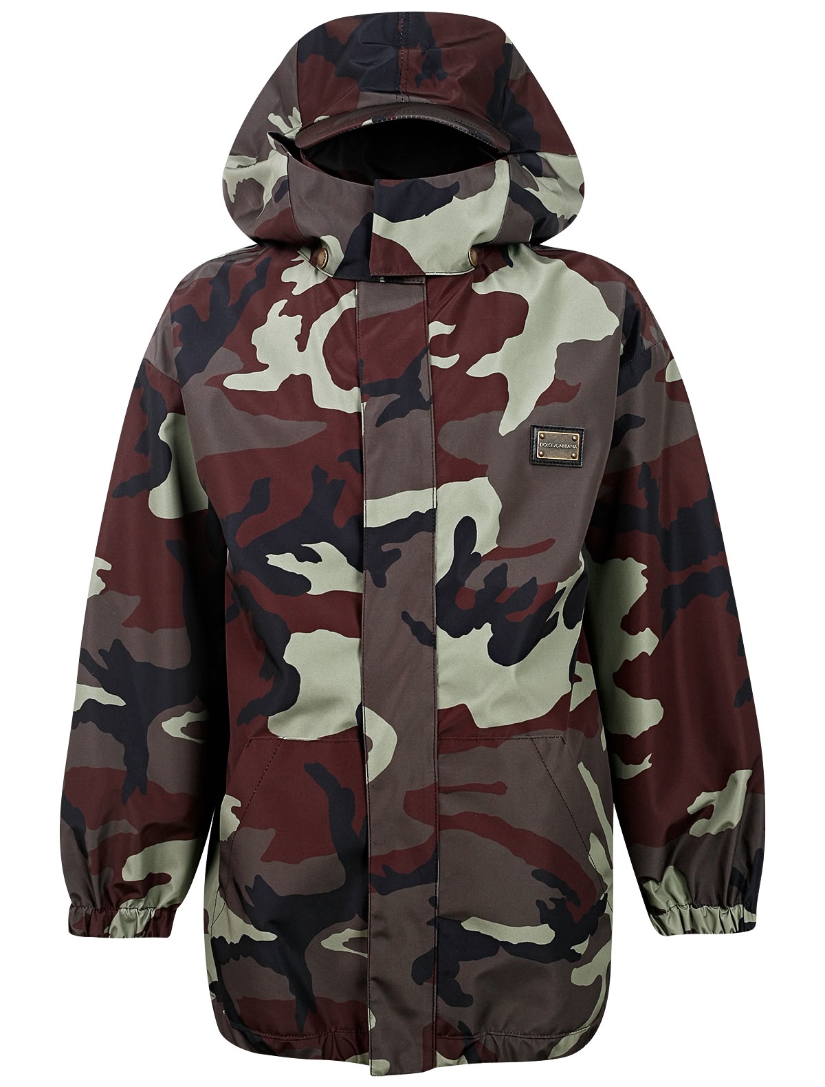 Куртка в камуфляжной расцветке