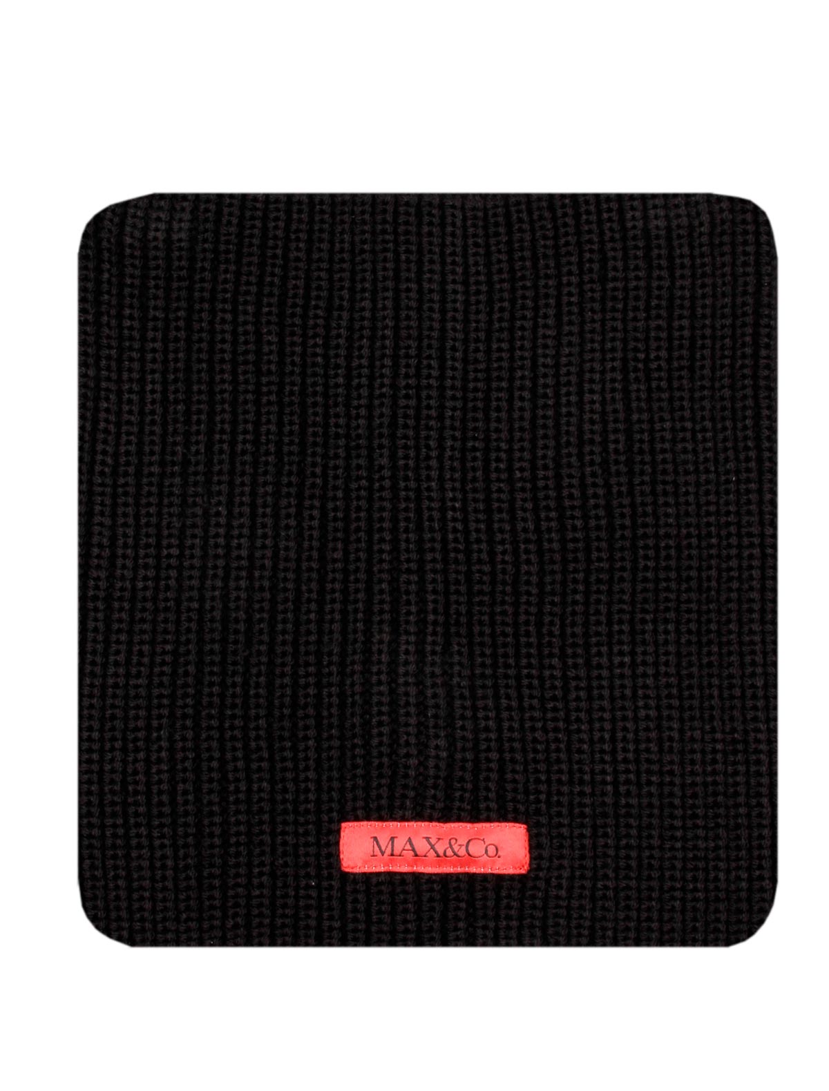 Чёрный шарф-снуд