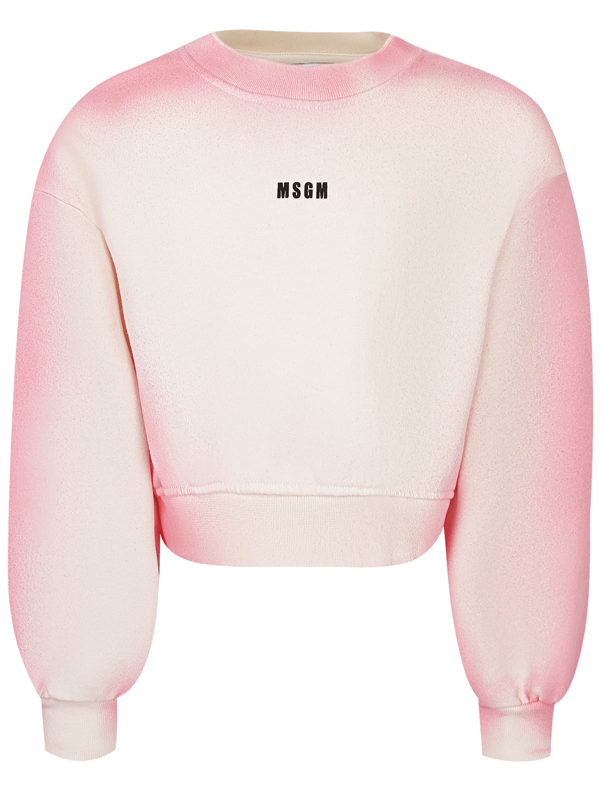 Свитшот с градиентным принтом