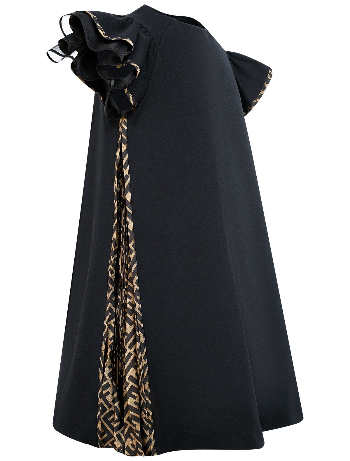 Платье Fendi 2244336, цвет черный, размер 7 1054609081983 - фото 3