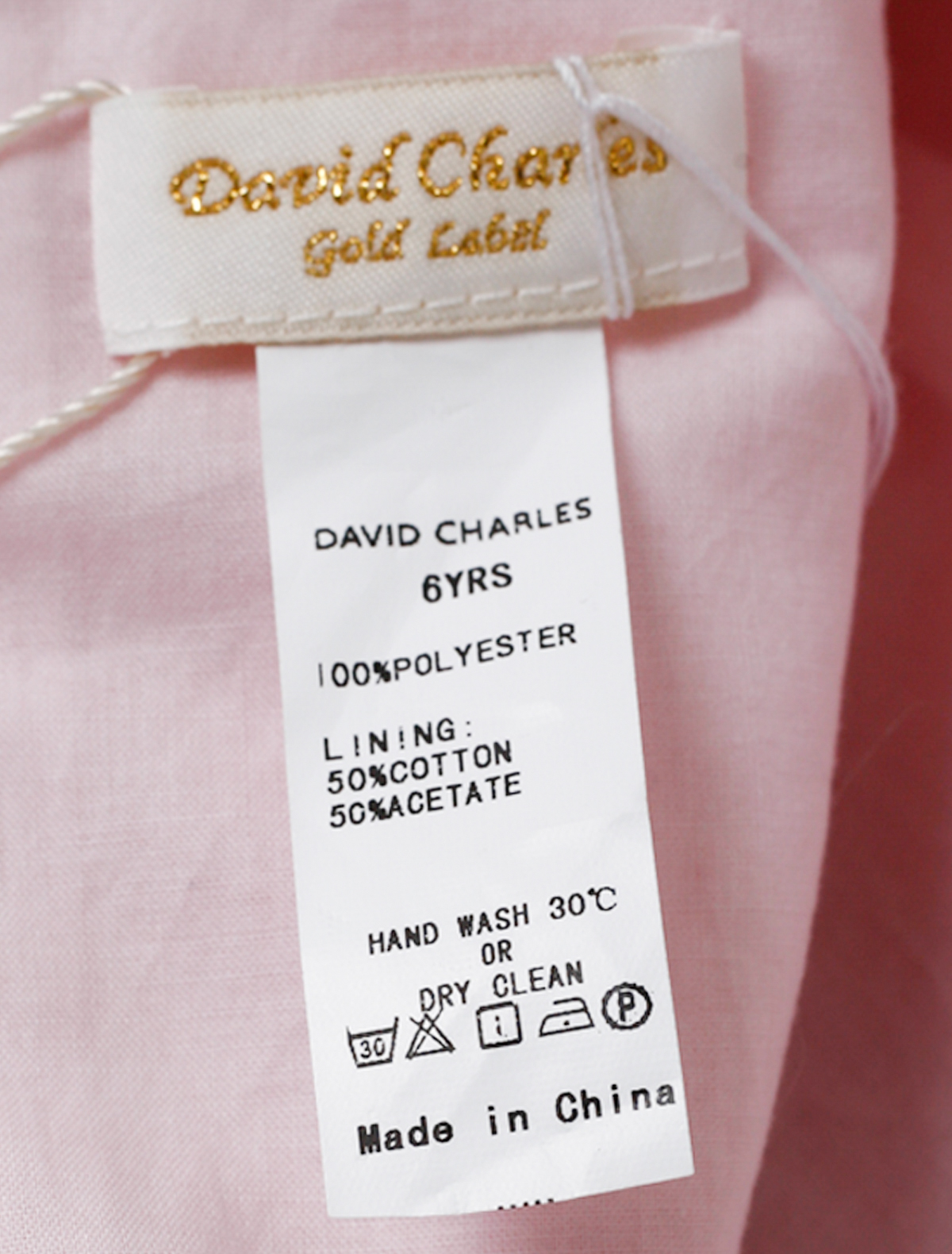 Платье David Charles 2345886, цвет розовый, размер 4 1054609181157 - фото 3