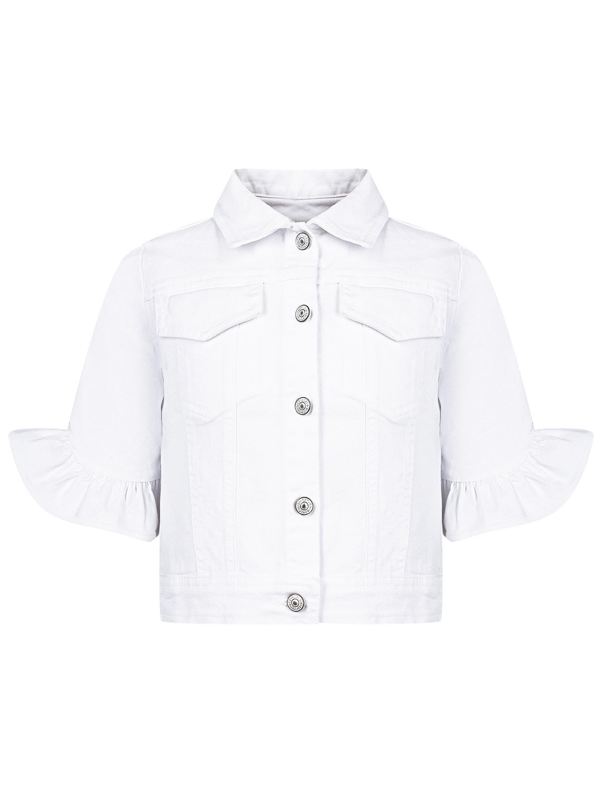 Куртка с расклешенными рукавами