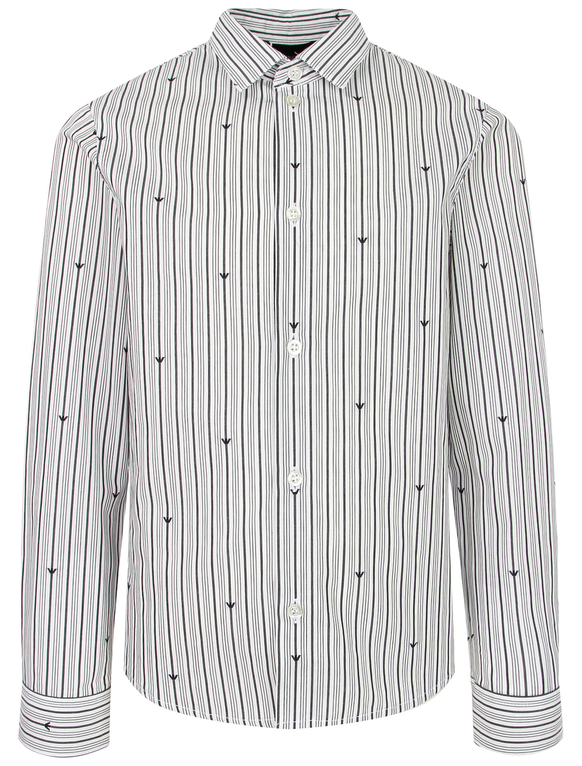 Рубашка EMPORIO ARMANI 2501931, цвет серый, размер 7 1014519285222 - фото 1