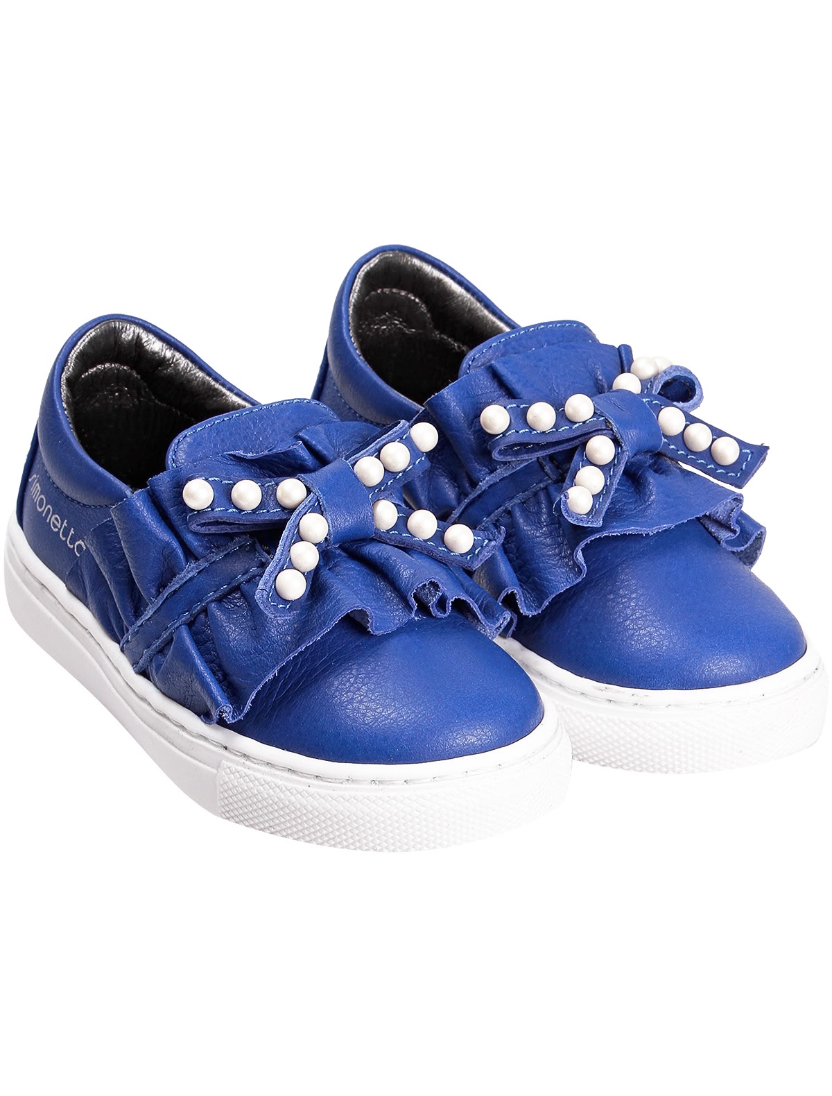 Кожаные слипоны