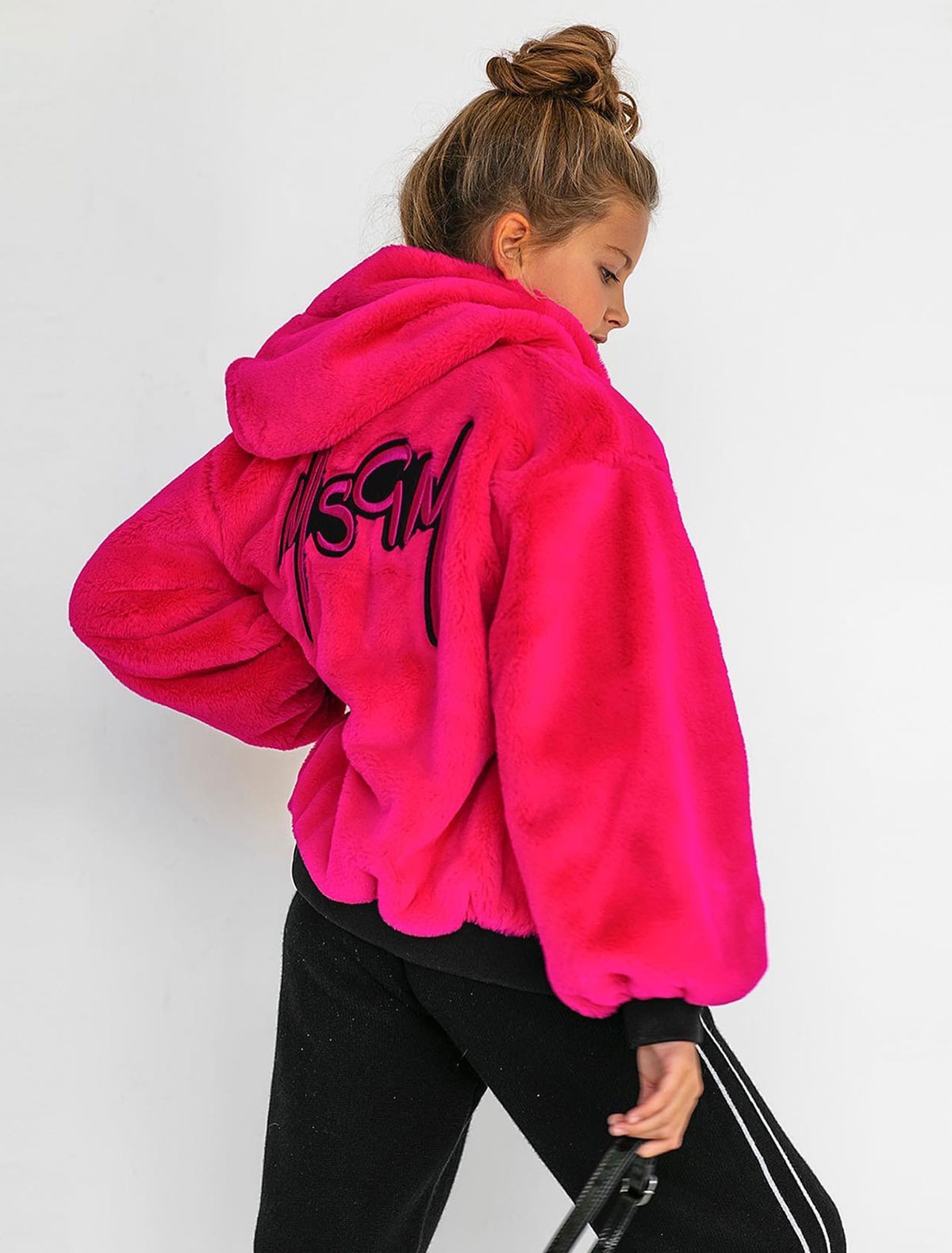 Куртка MSGM 2363247, цвет розовый, размер 6 1074509184164 - фото 2